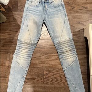 True Religion Light Wash Skinny Jeans